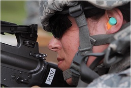 Totally focused on the target