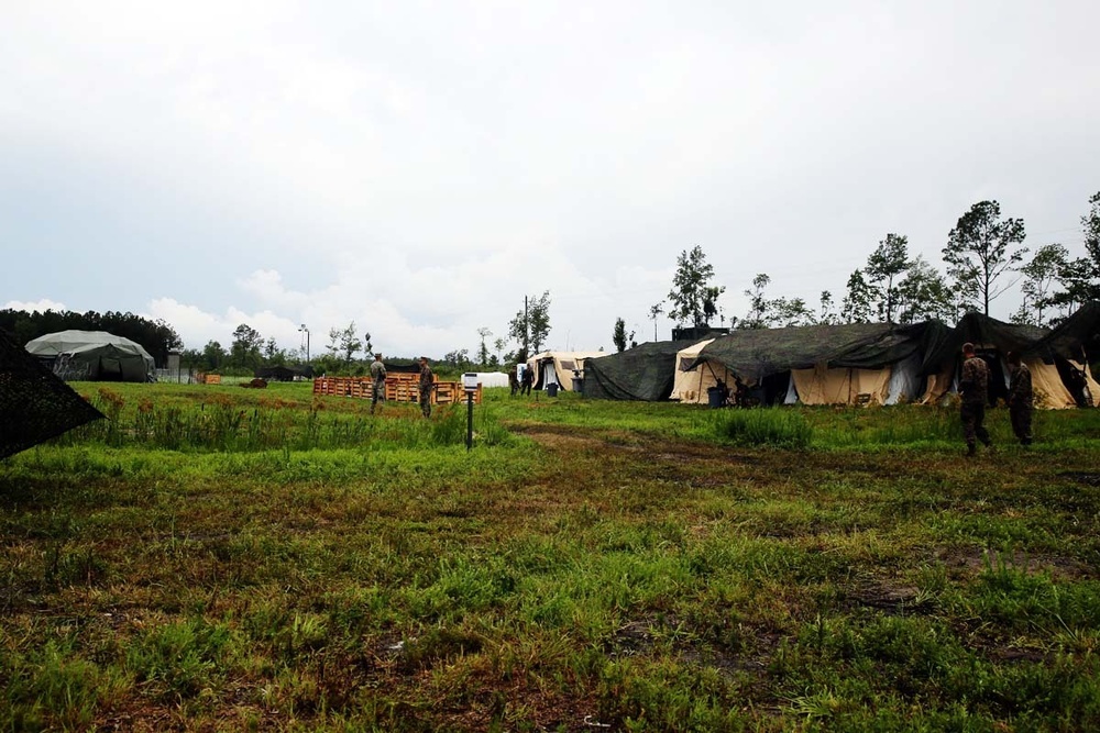 MWSS-274 conducts command, control training at Camp Davis