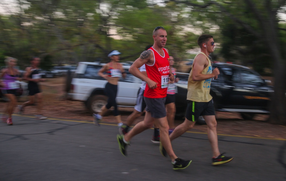 DVIDS Images MRFD Marines participate in Darwin halfmarathon