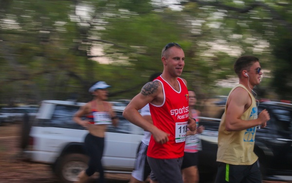 MRF-D Marines participate in Darwin half-marathon
