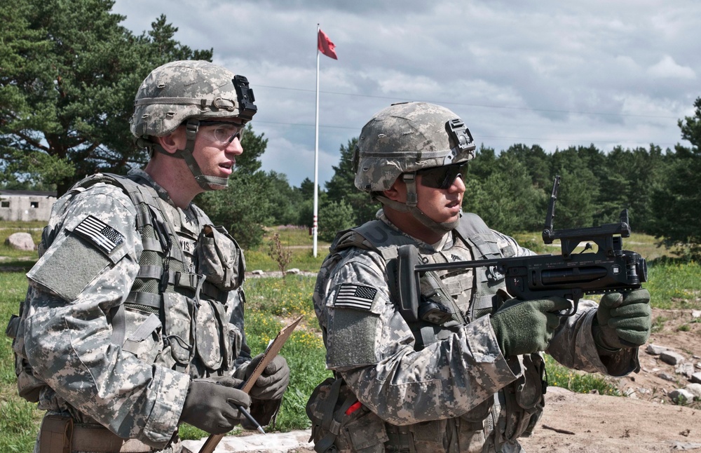 173rd Airborne paratrooper awarded Army’s Fire Support Soldier of the Month