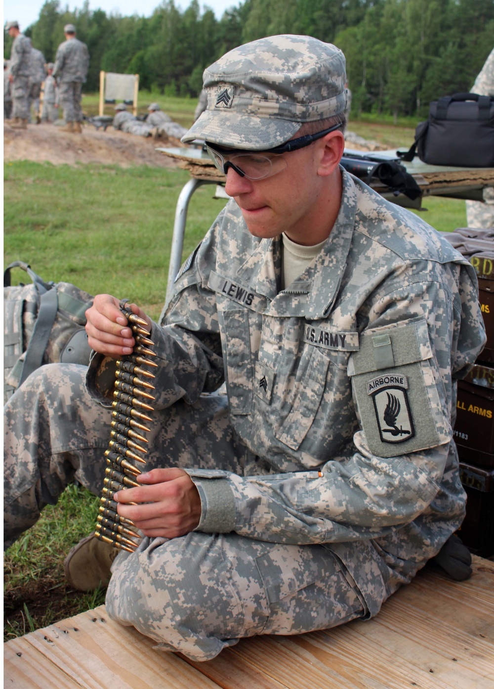 173rd Airborne paratrooper awarded Army’s Fire Support Soldier of the Month