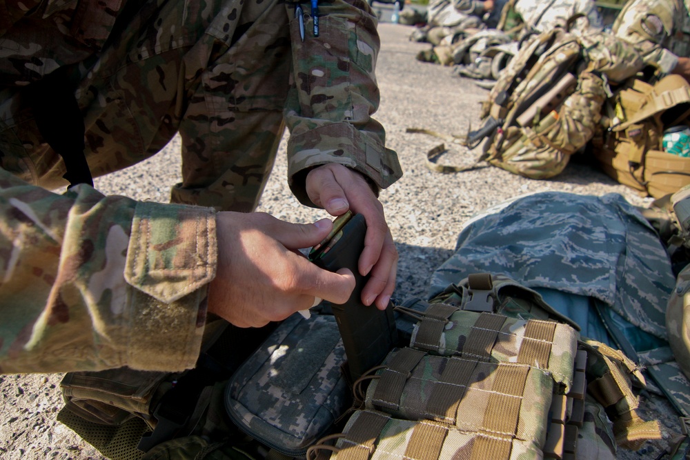 ANG Airmen train on weapons in Germany