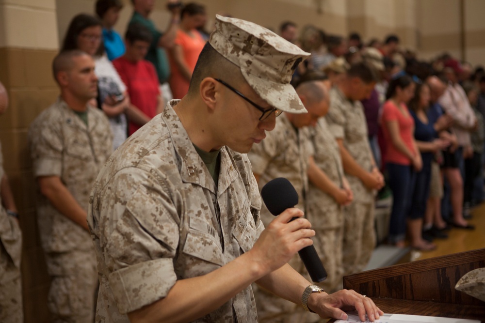 MCT Bn. Hotel Co. Graduation