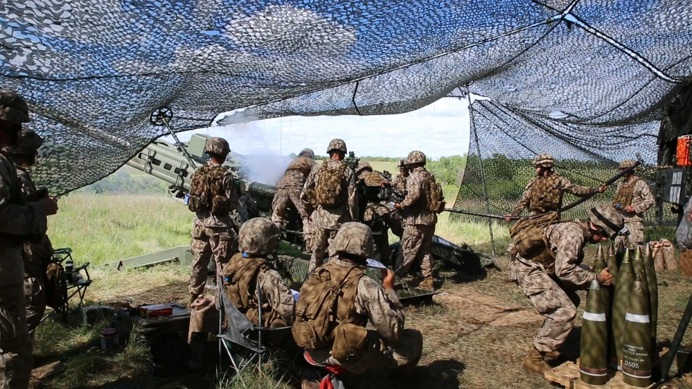 14th Marines and CLB-453 combine for FIREX