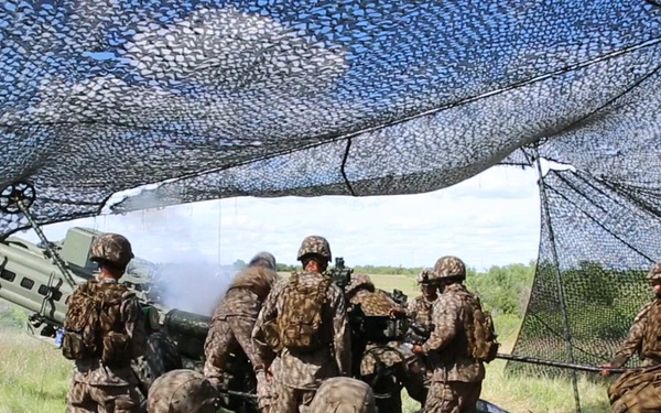 14th Marines and CLB-453 combine for FIREX