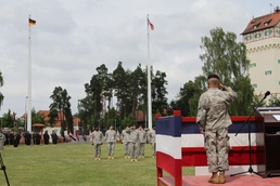 Brig. Gen. Christopher G. Cavoli takes the reins of the 7th Army Joint Multinational Training Command