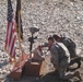 Memorial ceremony at Combat Outpost Bella
