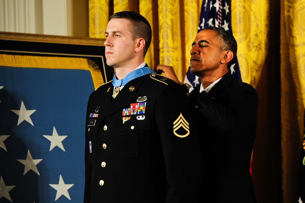 Ryan Pitts Medal of Honor Ceremony