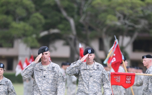 130th Engineer Brigade change of command
