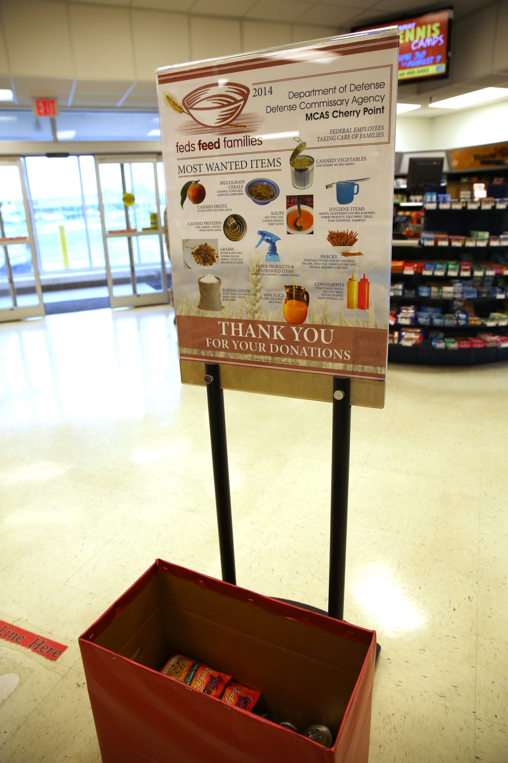 Cherry Point supports Feds Feed Families