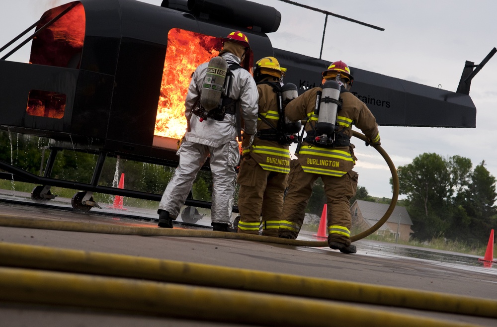 Minot AFB fire department gives back