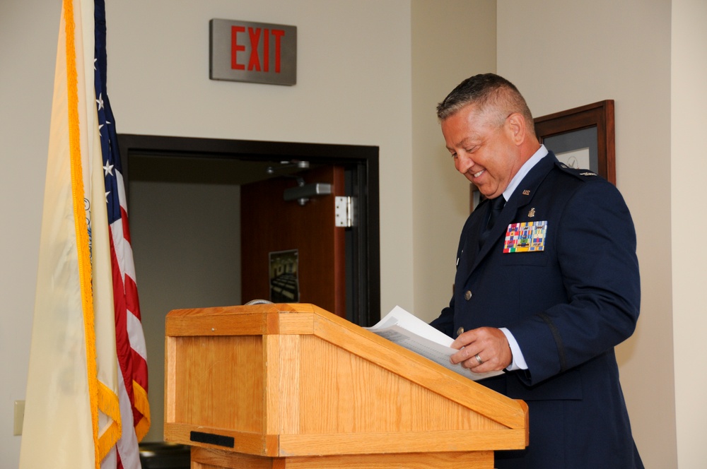 Col. Scott Blum's promotion ceremony