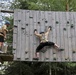 New Jersey Air National Guard on the ropes course at Graf