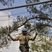 Tightwire on the ropes course