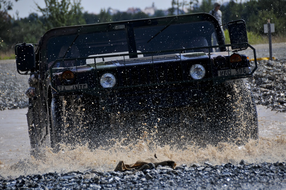 Tactical Driver Training Course at Grafenwoehr, Germany