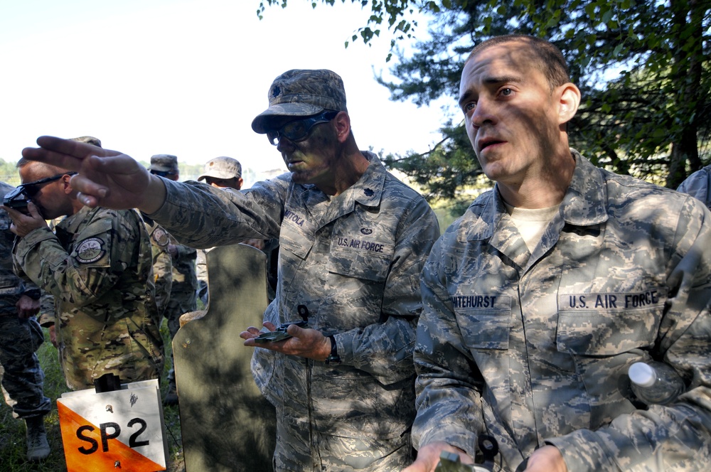 177FW members learn land nav at Graf