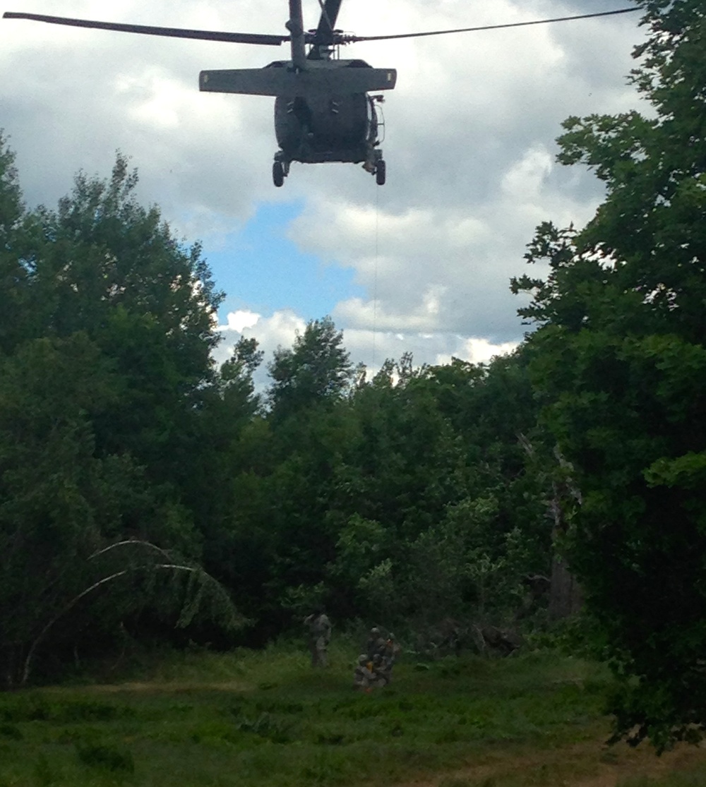 New York National Guard takes to skies