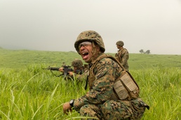 CLC-36 engages in squad movements, live fire training during Exercise Dragon Fire 2014