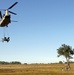 CH-47 Chinook lifts an M777A2 for Artillery Raids during XCTC