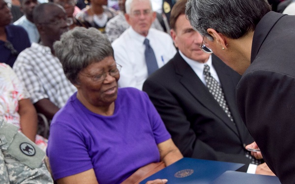 Presentation to Ruby Mae