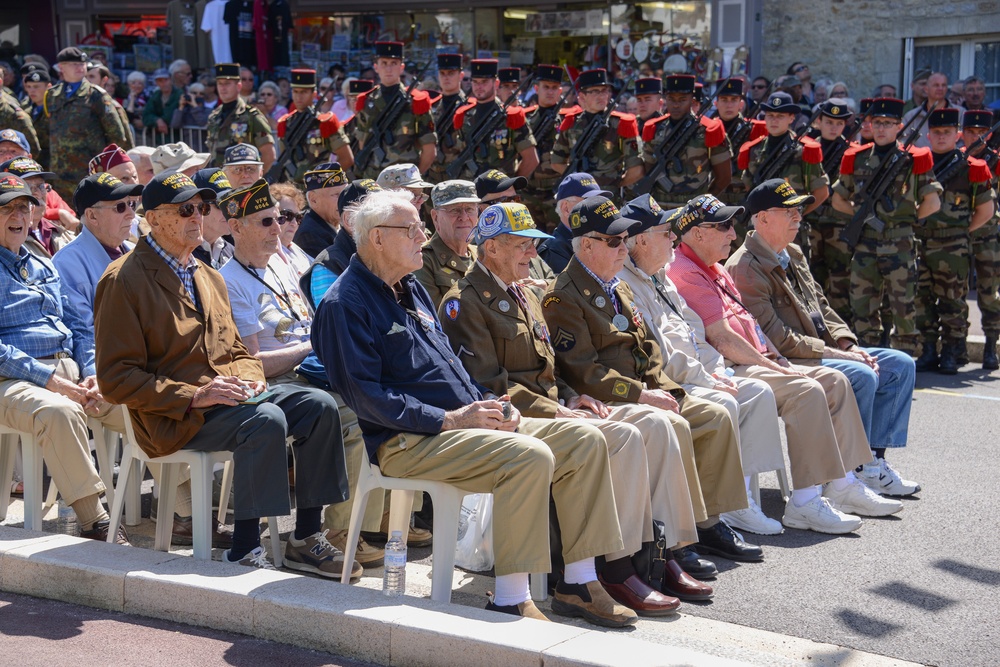 Georgia Air Guard honors D-Day Vets with Sainte Mère Eglise flyover