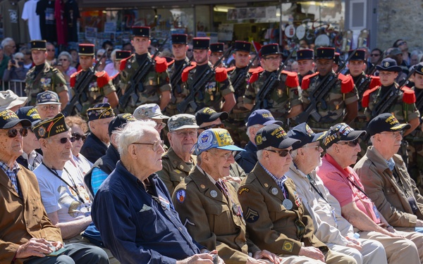 Georgia Air Guard honors D-Day Vets with Sainte Mère Eglise flyover