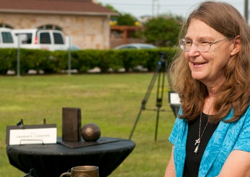 Widow of Fort Hood shooting hero speaks at memorial groundbreaking