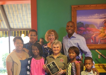 CLC-21 Marine, family recognized for community service