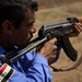 Weapons training with Iraqi Police