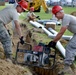 820th REDHORSE electricians install new light poles