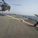 USS Arleigh Burke flight deck operations