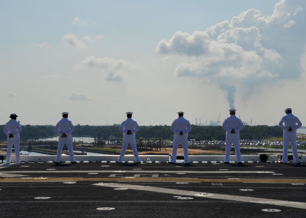 USS America operations