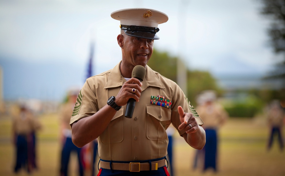 Marine Corps Base Hawaii Relief and Appointment Ceremony 2014