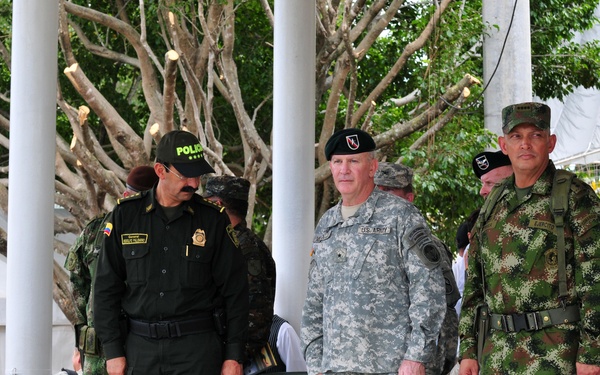 Opening ceremony kicks off Fuerzas Comando 2014