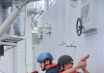 VBSS training between PLA(N) ships and USCG