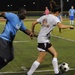 USS America soccer match
