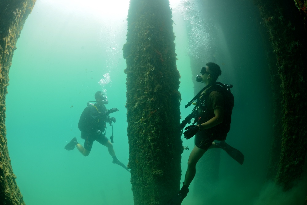 Maritime improvised explosive device (IED) familiarization dive, RIMPAC 2014