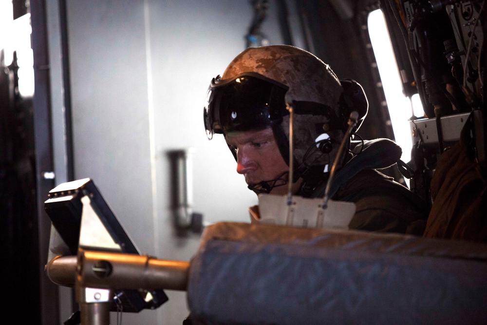 Osprey crew tests new weapons system