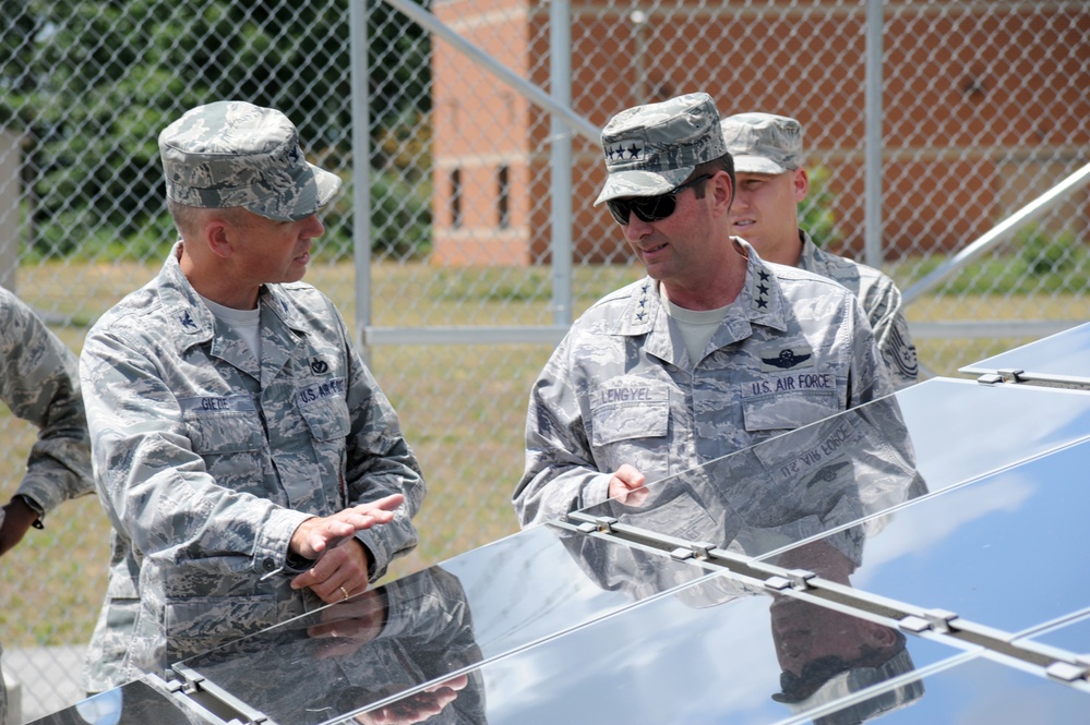 Vice Chief of the National Guard Bureau visits 180th Fighter Wing