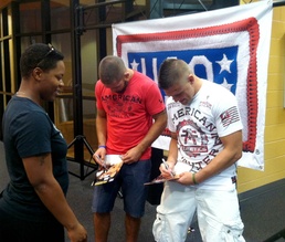 UFC Fighters visit Guantanamo