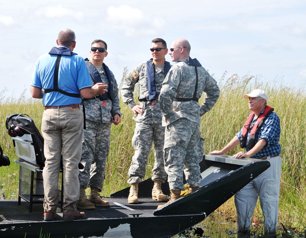 Deputy commanding general sees south Florida projects first-hand