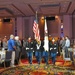 Army Reserve Soldiers present the colors during convention in Chicago