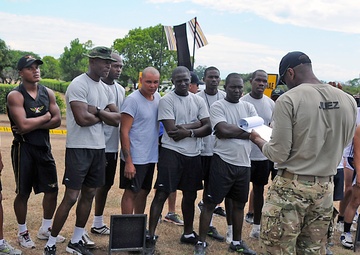 Fuerzas Comando 2014 physical fitness test