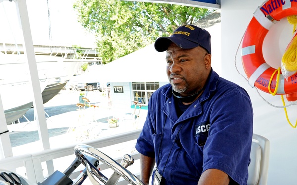 Coast Guard conducts courtesy walk through of Jacksonville water taxis