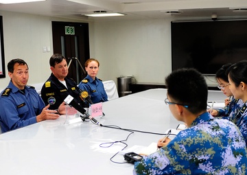 CFMCC visits PLA(N) Ships At-Sea during RIMPAC 2014