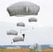 Spartan paratroopers practice combat jump