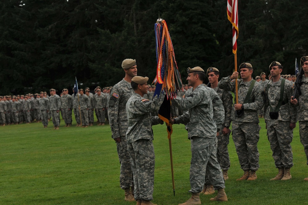2nd Battalion, 75th Ranger Regiment change of command ceremony