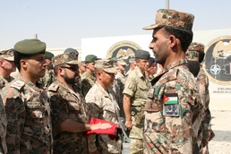Jordanian Army ends mission in Helmand province, Afghanistan