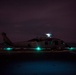 USS America flies through the night